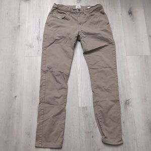 Flint And Tinder Pants Mens Size 31 Beige Slim Fit Flint & Tinder Pants